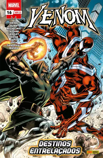 Capa de Venom (2022) Vol. 16, Panini