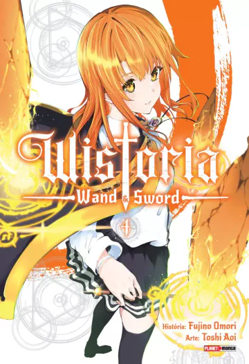 Capa de Wistoria: Wand & Sword Vol. 04, Panini