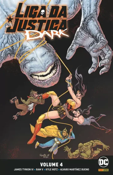 Capa de Liga Da Justiça Dark Vol. 4, Panini