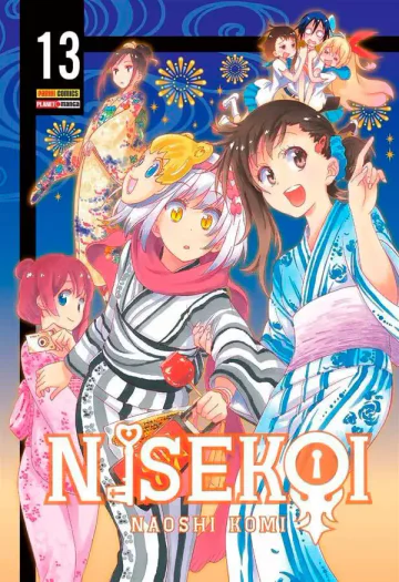 Capa de Nisekoi Vol. 13, Panini