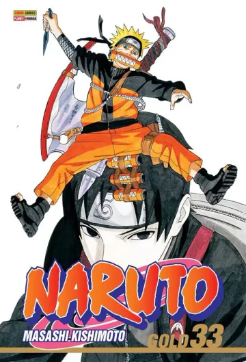 Capa de Naruto Gold Vol. 33, Panini