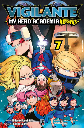 Capa de Vigilante: My Hero Academia Illegals #07, Editora JBC