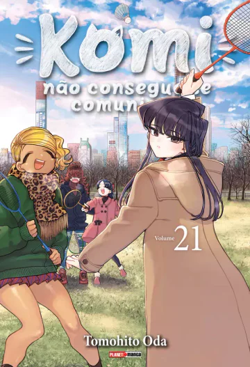 Capa de Komi Não Consegue Se Comunicar Vol. 21, Panini