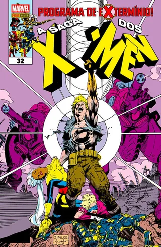 Capa do volume 32 de A Saga dos X-Men, Panini Comics