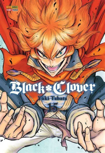 Capa de Black Clover Vol. 15, Panini
