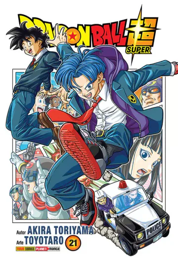 Capa de Dragon Ball Super Vol. 21, Panini