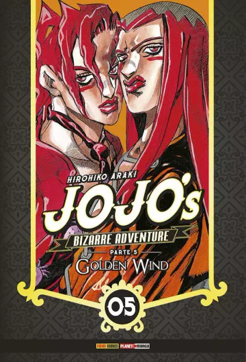 Capa de Jojo's Bizarre Adventure Parte 5: Golden Wind Vol. 05, Panini