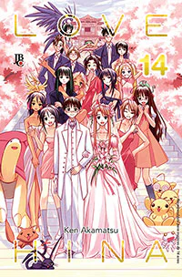 Capa de Love Hina ESP. #14, Editora JBC