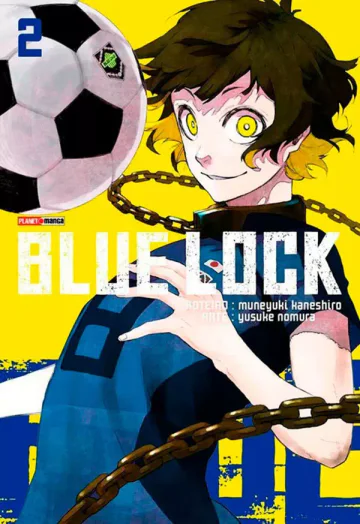 Capa de Blue Lock Vol. 2, Panini