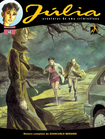 Capa de A Morte É uma Mulher, Mythos Editora