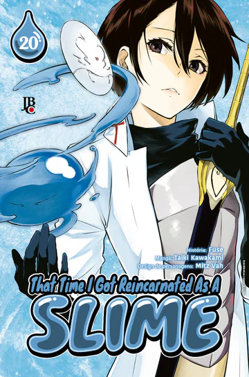 Capa de That Time I Got Reincarnated as a Slime #20, Editora JBC