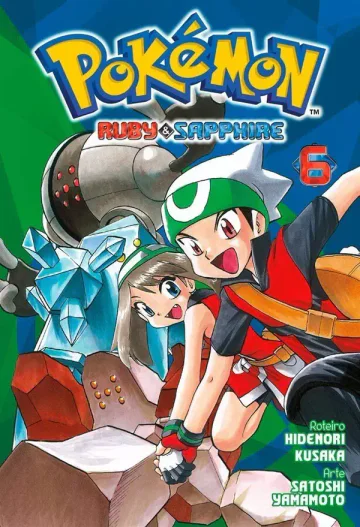 Capa de Pokémon Ruby And Sapphire Vol. 6, Panini