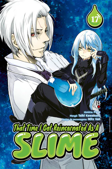 Capa de That Time I Got Reincarnated as a Slime #17, Editora JBC