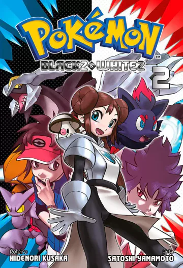 Capa de Pokémon Black 2 & White 2 Vol. 02, Panini