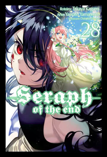 Capa de Seraph Of The End Vol. 28, Panini