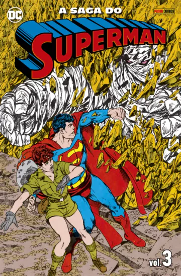Capa de A Saga Do Superman Vol. 3, Panini