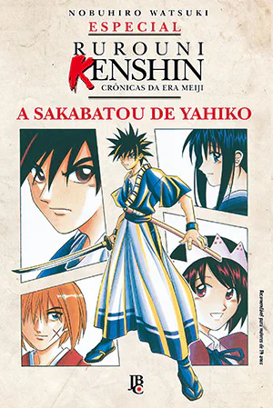 Capa de A Sakabatou de Yahiko, Editora JBC