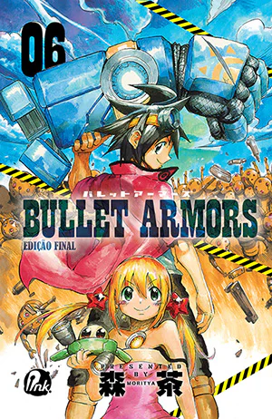 Capa de Bullet Armors #06, Editora JBC