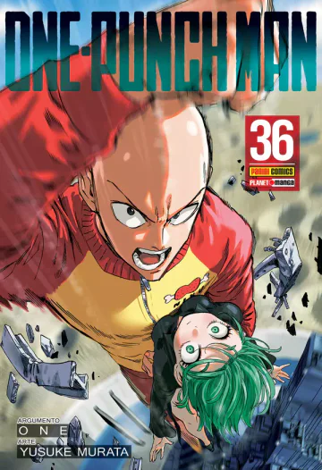 Capa de One-Punch Man Vol. 36, Panini