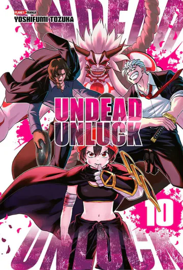 Capa de Undead Unluck Vol. 10, Panini