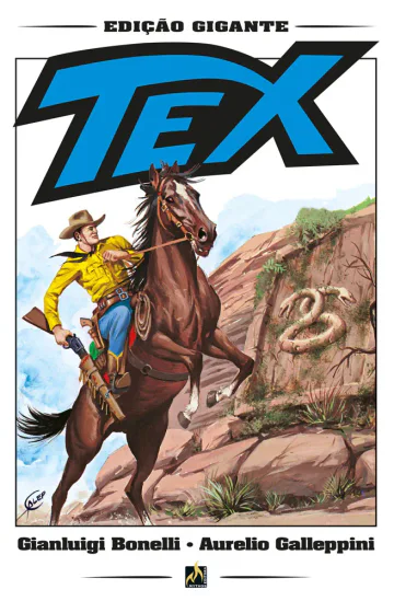 Capa de Tex Gigante — 2ª Série nº 3, Mythos Editora