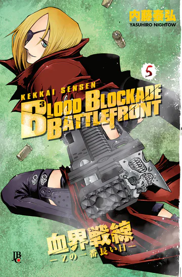 Capa de Blood Blockade Battlefront #05, Editora JBC