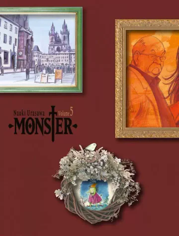 Capa de Monster Kanzenban Vol. 5, Panini