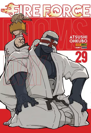 Capa de Fire Force Vol. 29, Panini