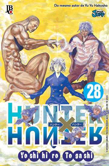 Capa de Hunter X Hunter #28, Editora JBC