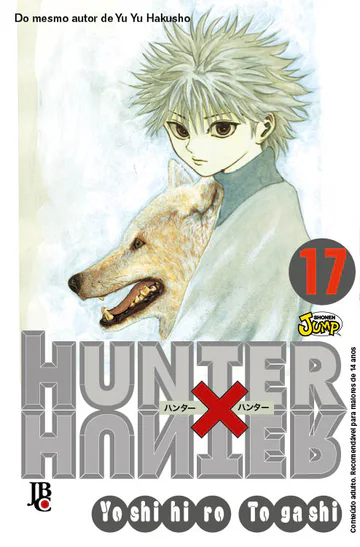 Capa de Hunter X Hunter #17, Editora JBC