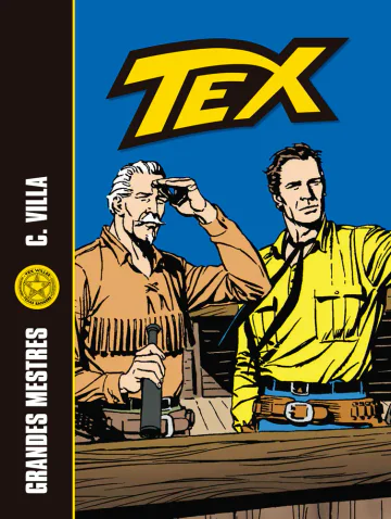 Capa de Tex — Grandes Mestres — Volume 9, Mythos Editora