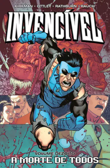 Capa de Invencível Vol. 18, Panini