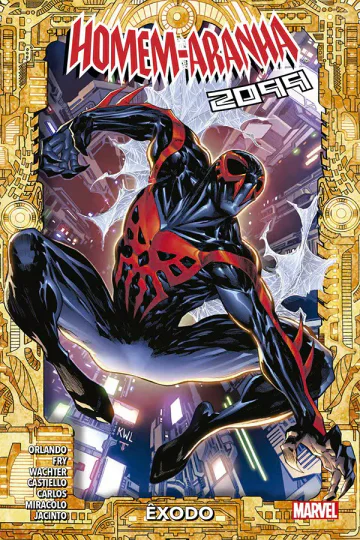 Capa de Homem-Aranha 2099 (2023) Vol. 01, Panini