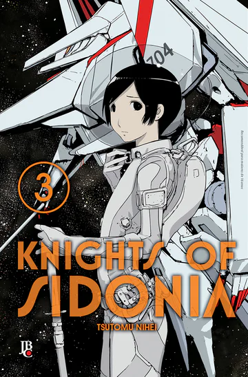 Capa de Knights of Sidonia #03, Editora JBC