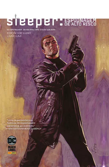 Capa de Sleeper: Espionagem De Alto Risco Vol. 1 - Edição De Luxo, Panini