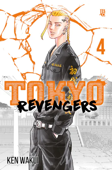 Capa de Tokyo Revengers #04, Editora JBC