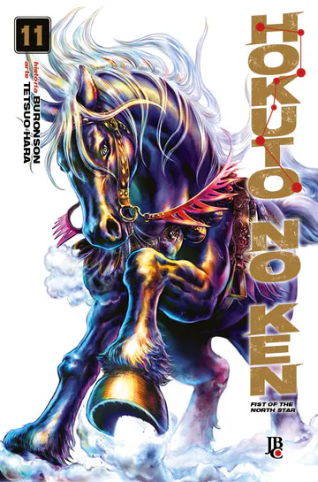 Capa de Hokuto no Ken #11, Editora JBC