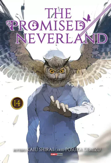 Capa de The Promised Neverland Vol. 14, Panini