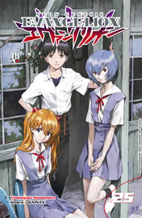 Capa de Neon Genesis Evangelion #25, Editora JBC