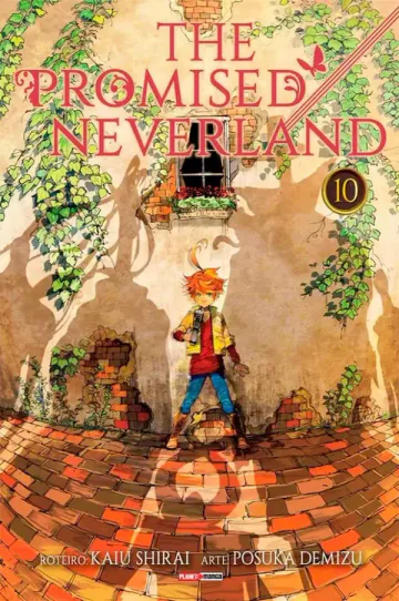 Capa de The Promised Neverland Vol. 10, Panini
