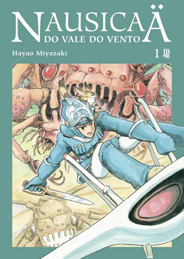 Capa de Nausicaä do Vale do Vento #01, Editora JBC
