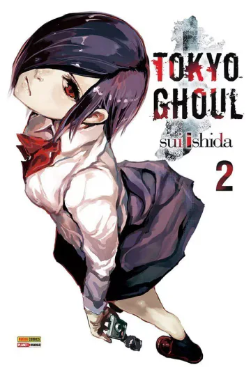 Capa de Tokyo Ghoul Vol. 02, Panini