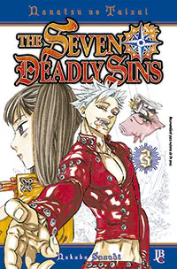 Capa de The Seven Deadly Sins #03, Editora JBC