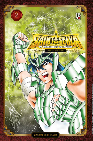 Capa de Cavaleiros do Zodíaco Saint Seiya Final Edition #02, Editora JBC