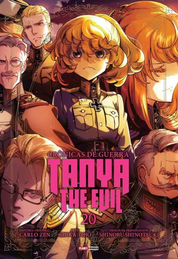 Capa de Tanya The Evil: Crônicas De Guerra Vol. 20, Panini