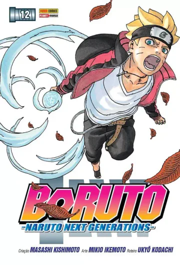 Capa de Boruto: Naruto Next Generations Vol. 12, Panini