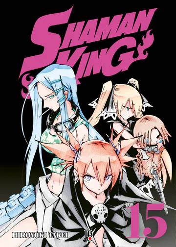 Capa de Shaman King BIG #15, Editora JBC