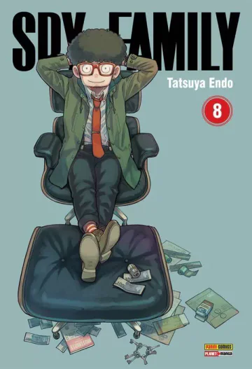 Capa de Spy X Family Vol. 8, Panini