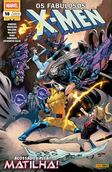 Capa de Os Fabulosos X-Men (2025) 10, Panini