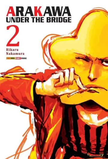 Capa de Arakawa Under The Bridge Vol. 2, Panini